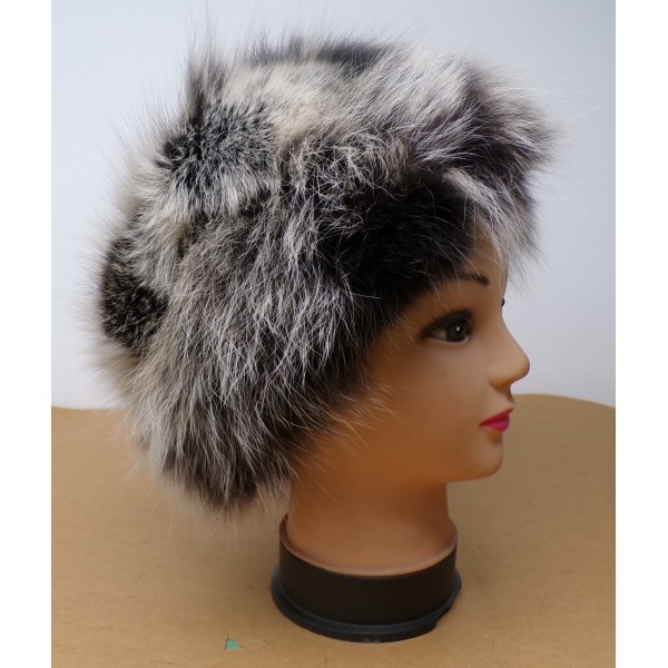 Silver Γούνινο Καπέλο