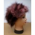 Ροζ Γούνινο Καπέλο