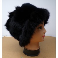 Μαύρο Γούνινο Καπέλο