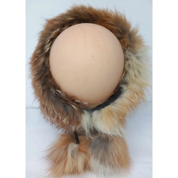 Καφέ Γούνινη Κορδέλα