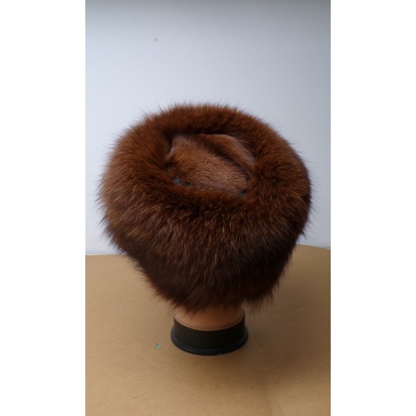 Γούνινο καπέλο απο αλεπού